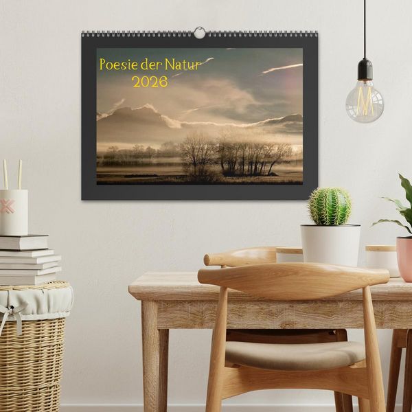 Produktbild: Poesie der Natur (Wandkalender 2026 DIN A3 quer), CALVENDO Monatskalender