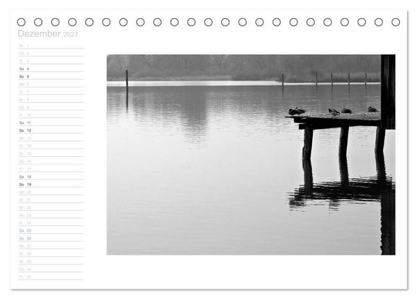 Produktbild: Bilder vom See (Tischkalender 2027 DIN A5 quer), CALVENDO Monatskalender