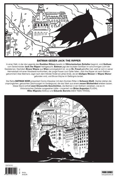Produktbild: Batman Noir: Gotham by Gaslight - Eine Batman-Geschichte im Viktorianischen Zeitalter