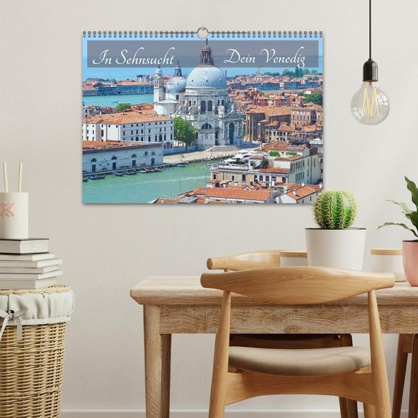 Produktbild: In Sehnsucht Dein Venedig (Wandkalender 2026 DIN A3 quer), CALVENDO Monatskalender