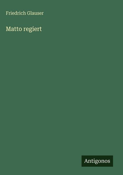 Produktbild: Matto regiert