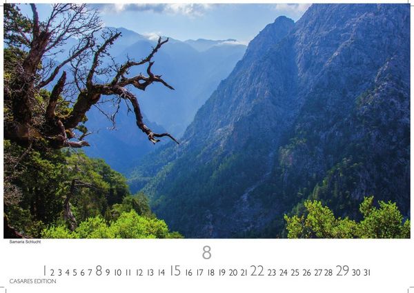Produktbild: Kreta Kalender 2027 &ndash; Wandkalender | Fotokalender Griechenland 24x35cm &ndash; . mit 12 atemberaubenden Fotos von Kreta.
