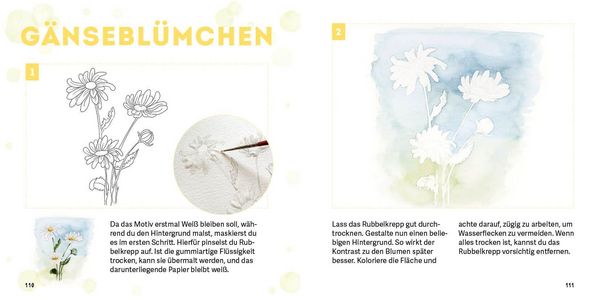 Produktbild: 111 Watercolor &ndash; Kreative Auszeit