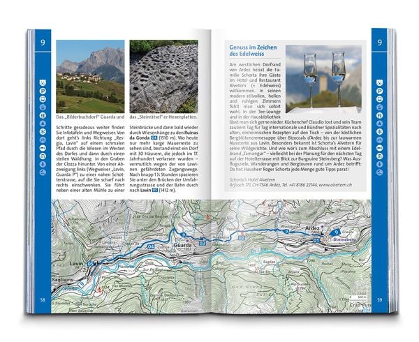 Produktbild: KOMPASS Wanderführer Engadin und Südbünden, 60 Touren mit Extra-Tourenkarte