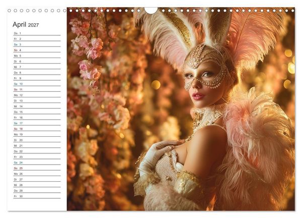 Produktbild: Burlesque Glamour (Wandkalender 2027 DIN A3 quer), CALVENDO Monatskalender