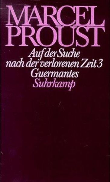 Werke. Frankfurter Ausgabe, Gebundene Ausgabe von Marcel Proust, Suhrkamp, 978-3-518-02783-7