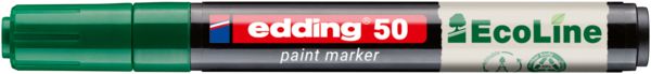Produktbild: Edding 50 EcoLine 4-50-004 Lackmarker Gr&uuml;n 2 mm, 3mm
