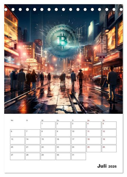 Produktbild: KRYPTO Cooler Terminplaner (Tischkalender 2026 DIN A5 hoch), CALVENDO Monatskalender