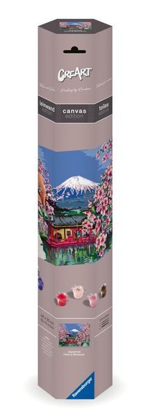 Produktbild: CreArt Canvas Leinwand - Japanische Kirschbl&uuml;ten