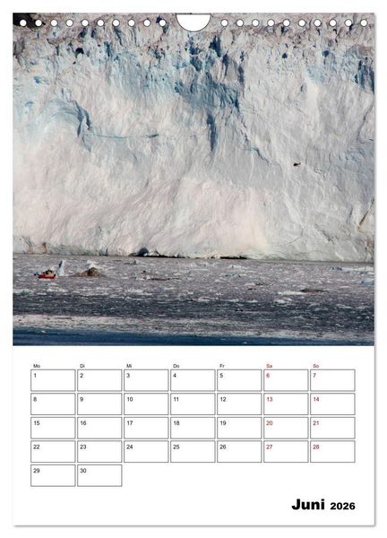 Produktbild: Die Eisberge von Ilulissat (Wandkalender 2026 DIN A4 hoch), CALVENDO Monatskalender