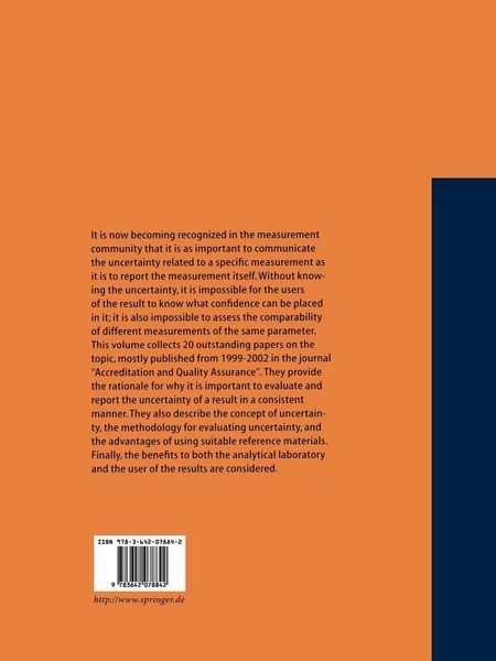 Produktbild: Measurement Uncertainty in Chemical Analysis