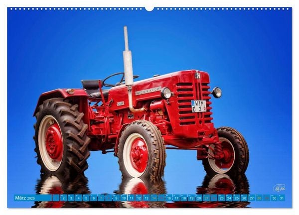 Produktbild: Traktor - Oldtimer (Wandkalender 2026 DIN A2 quer), CALVENDO Monatskalender