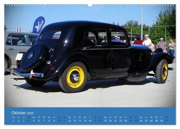 Produktbild: Citroen Traction Avant (Wandkalender 2026 DIN A2 quer), CALVENDO Monatskalender