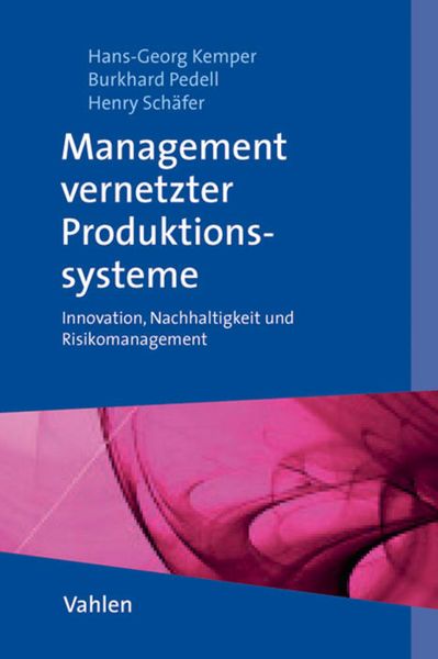 Produktbild: Management vernetzter Produktionssysteme