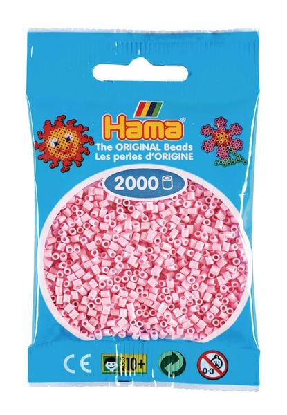 Produktbild: Mini-Perlen, 2000St. Pastell-Ros&eacute;