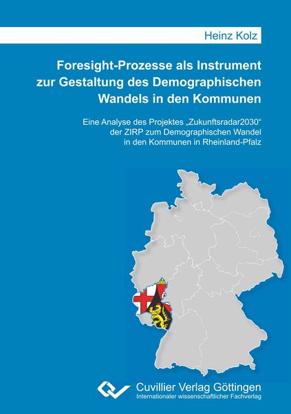Produktbild: Foresight-Prozesse als Instrument zur Gestaltung des Demographischen Wandels in den Kommunen