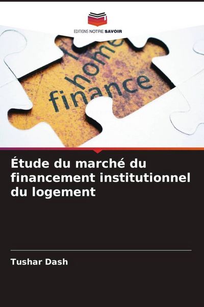 Produktbild: &Eacute;tude du march&eacute; du financement institutionnel du logement