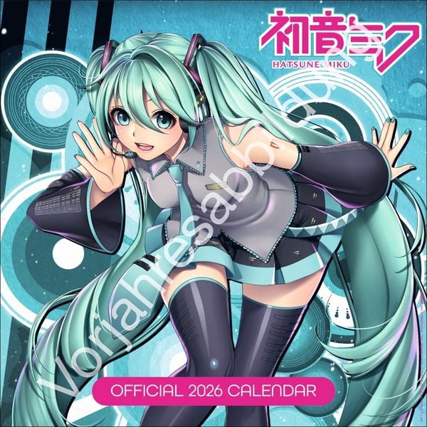 Produktbild: Hatsune Miku Broschurkalender 2027