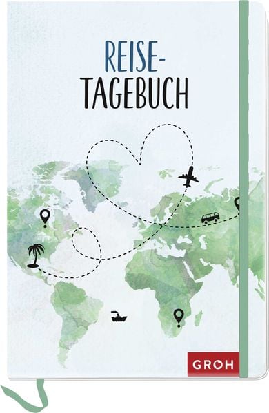 Produktbild: Reisetagebuch (Weltkarte)