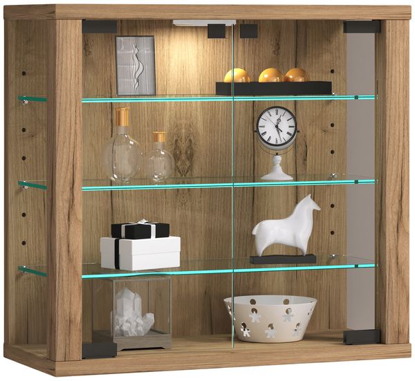 Produktbild: Wandvitrine H&auml;ngevitrine Glasvitrine Vitrosa S