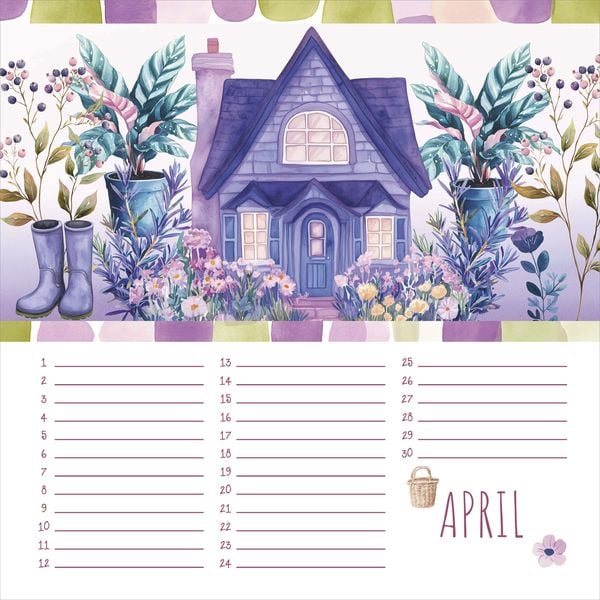 Produktbild: Home & Garden - Geburtstagskalender