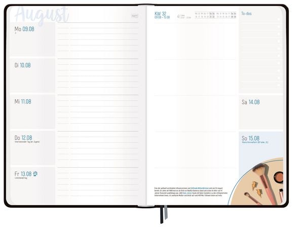 Produktbild: H&auml;fft-Timer - Jugendkalender A5 2027