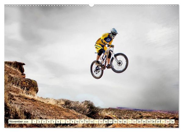 Produktbild: Extremsport - mit vollem Risiko (hochwertiger Premium Wandkalender 2026 DIN A2 quer), Kunstdruck in Hochglanz