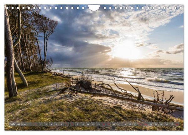 Produktbild: OSTSEEK&Uuml;STE Sehnsuchtsorte in Mecklenburg-Vorpommern (Wandkalender 2026 DIN A4 quer), CALVENDO Monatskalender