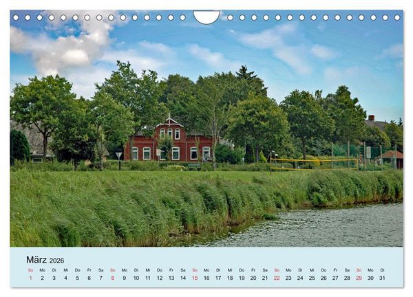 Produktbild: Schwabstedt an der Treene (Wandkalender 2026 DIN A4 quer), CALVENDO Monatskalender