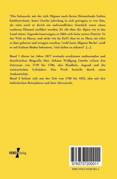 Produktbild: Goethe&acute;s Leben