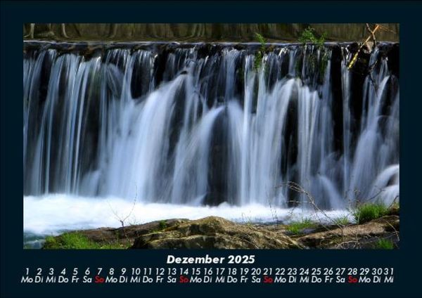 Produktbild: Wasserf&auml;lle 2025 Fotokalender DIN A5