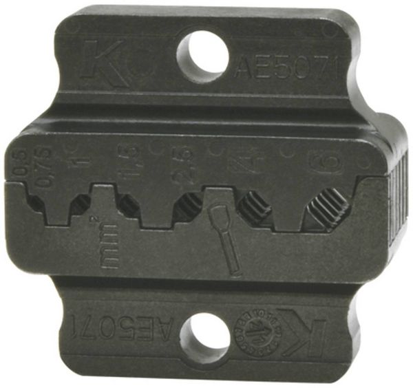 Klauke AE5072 AE5072 Presseinsatz Aderendhülsen 10 bis 25mm²