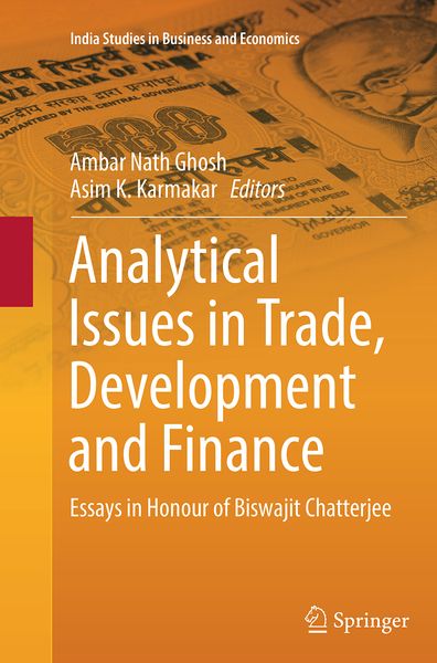 Produktbild: Analytical Issues in Trade, Development and Finance