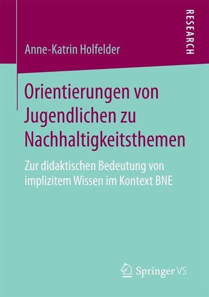 Produktbild: Orientierungen von Jugendlichen zu Nachhaltigkeitsthemen