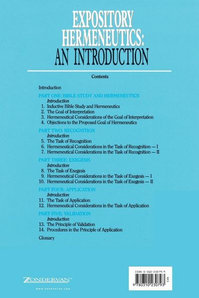 Produktbild: The Expository Hermeneutics