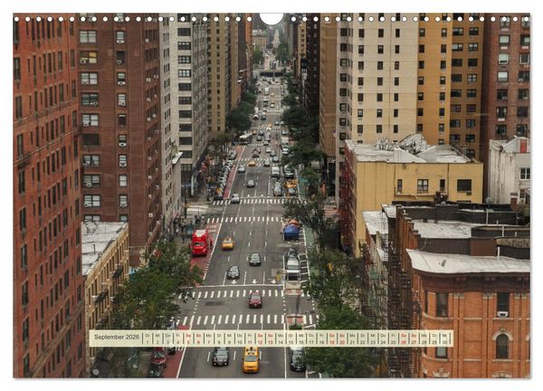 Produktbild: Streets of New York - Zu Fu&szlig; durch die Metropole der Superlative (Wandkalender 2026 DIN A3 quer), CALVENDO Monatskalender