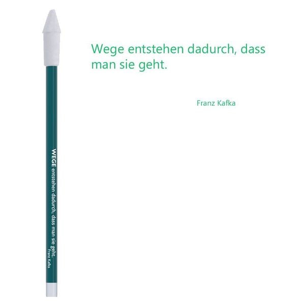 Produktbild: Bleistift gr&uuml;n, Franz Kafka