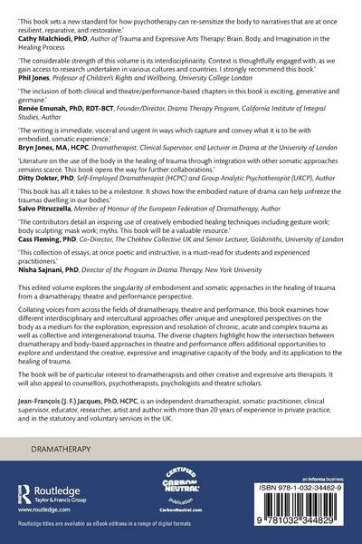 Produktbild: Trauma and Embodied Healing in Dramatherapy, Theatre and Performance
