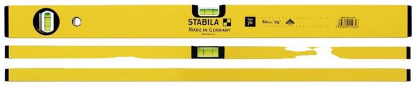 Produktbild: Stabila Type 70, 50cm 2283 Leichtmetall-Wasserwaage 50cm 0.5 mm/m