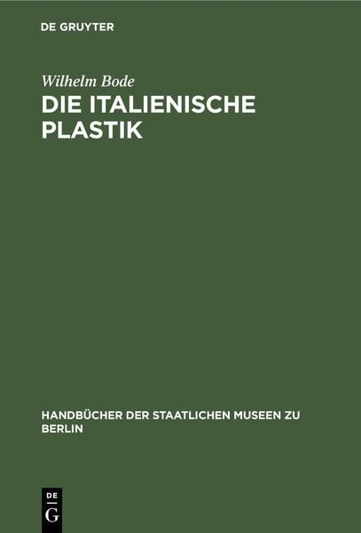 Produktbild: Die italienische Plastik