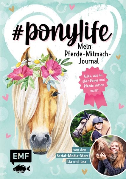 Produktbild: # ponylife &ndash; Mein Pferde-Mitmach-Journal von den Social-Media-Stars Lia und Lea