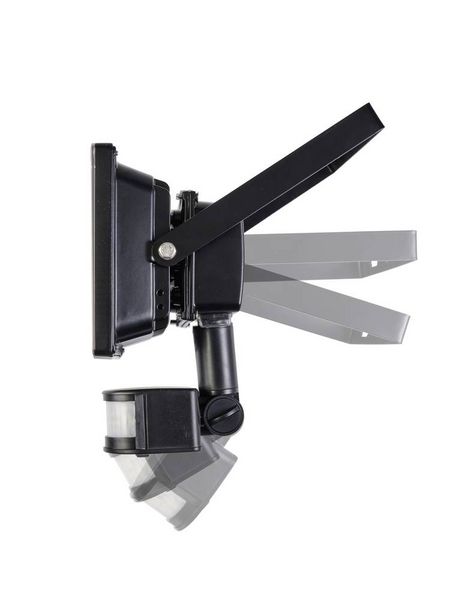 Produktbild: Sygonix SY-5461110 Solar-Spot mit Bewegungsmelder 30W Leuchtfarben: Neutralwei&szlig;