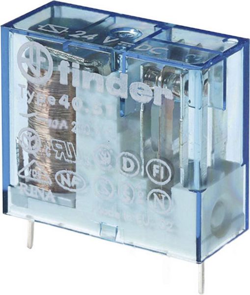 Produktbild: Finder 40.51.9.009.0000 Printrelais 9 V/DC 10A 1 Wechsler 1St.