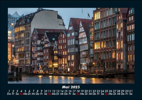 Produktbild: Hamburg 2025 Fotokalender DIN A5