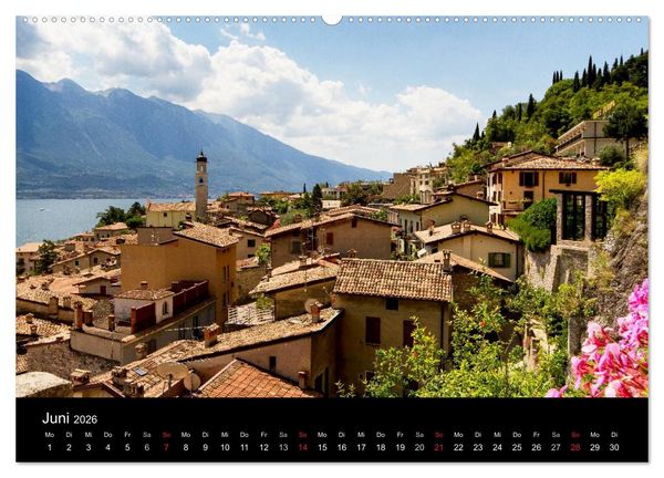 Produktbild: Gardasee (hochwertiger Premium Wandkalender 2026 DIN A2 quer), Kunstdruck in Hochglanz