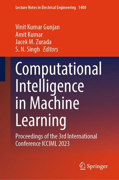 Produktbild: Computational Intelligence in Machine Learning