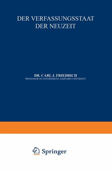Produktbild: Der Verfassungsstaat der Neuzeit