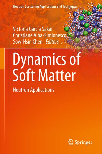 Produktbild: Dynamics of Soft Matter