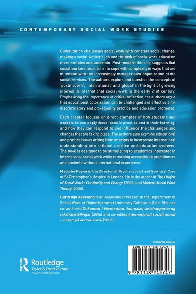 Produktbild: Globalization and International Social Work