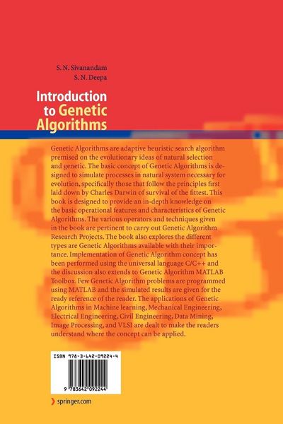 Produktbild: Introduction to Genetic Algorithms